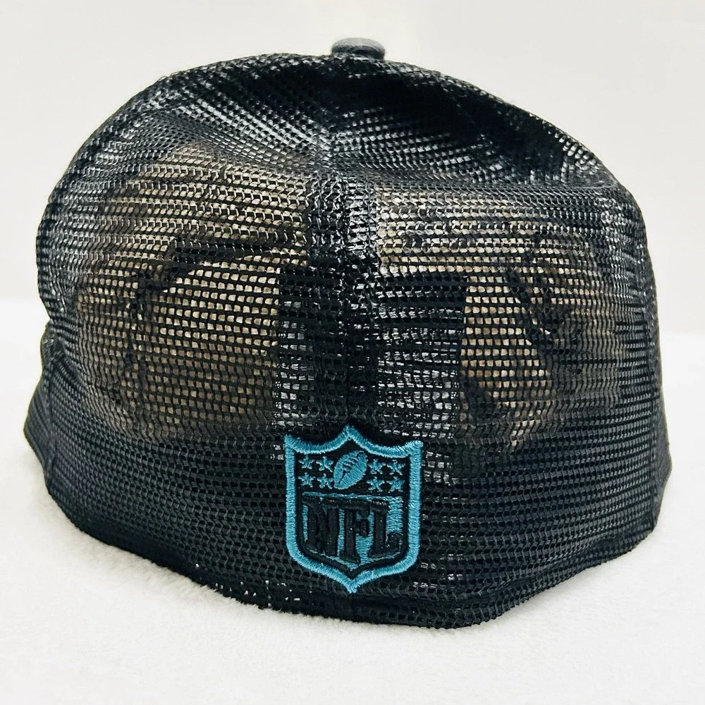 New Era Jacksonville Jaguars NFL‎ Draft 59FIFTY Fitted Hat Cap 7 1/8 Black NFL